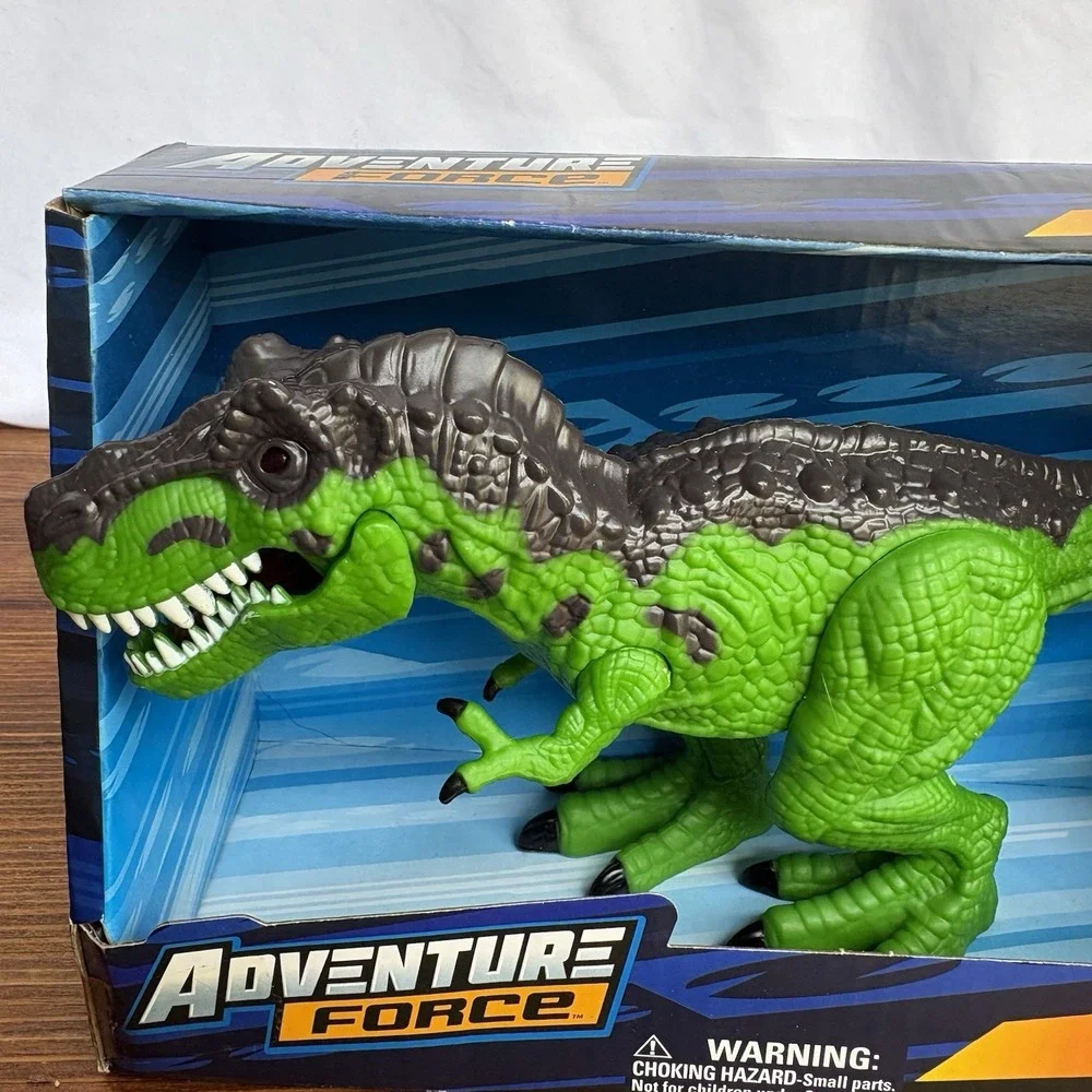 Adventure Force T-Rex Light & Sound Dinosaur Toy Figure New in Box‎ Green